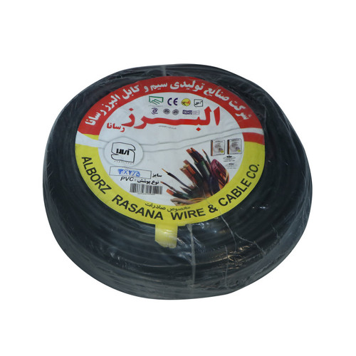 کابل برق افشان ۳ در ۲.۵ البرز رسانا کد ۰۱