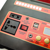 پاوربانک مدل مولتی 300W کمپینگ اسپیکردار 12v-220v ظرفیت 25000 میلی آمپر ساعت