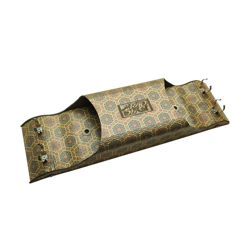 قاب مهتابی پی راد مدل P6041 طرح چوبی پایه 2G11