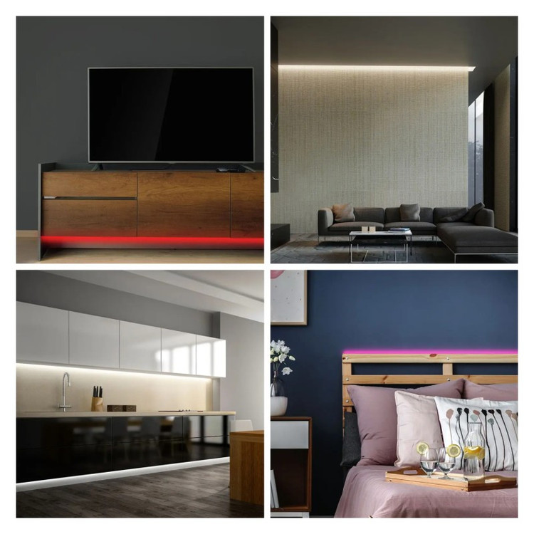 ریسه ال ای دی مدل RGB-remote طول 5 متر