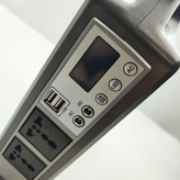 پاوربانک مدل مولتی 300W کمپینگ 12v-220v طرح چراغ قوه ظرفیت 25000 میلی آمپر ساعت