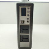 پاوربانک مدل مولتی 300W کمپینگ 12v-220v طرح چراغ قوه ظرفیت 25000 میلی آمپر ساعت